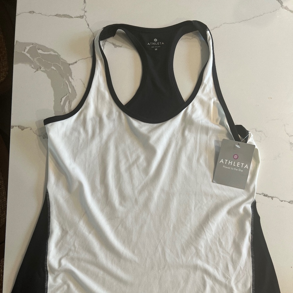 Athleta Color Block Chi Tank Ezra king Size M